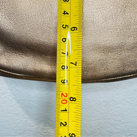 Authentic Vintage Y2K Coach Metallic Rose Gold Allie Hobo Bag - Picture 9 of 12